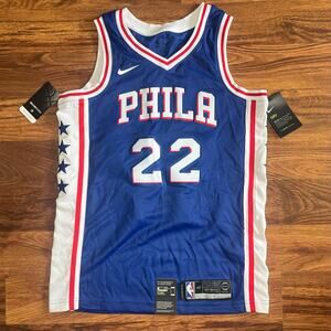 Nike NBA Matisse Thybulle Philadelphia 76ers Fanatics Authentic Jersey Adult S